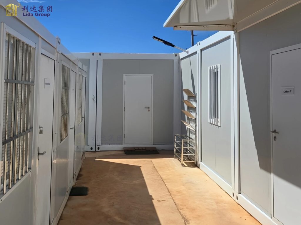 Custom 20ft flat pack container office unit
