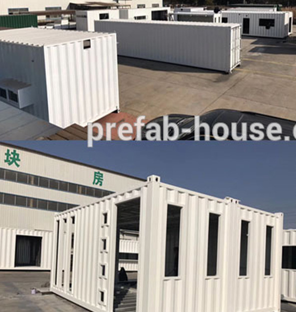 China 20/40FT Expandable Prefabricated Modular Steel Structure Portable Construction Prefab Mobile Shipping Container House Camp House
