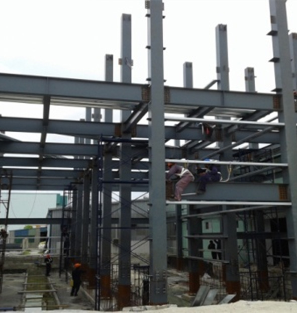 Lida Steel Structure Warehouse Steel Frame Workshop
