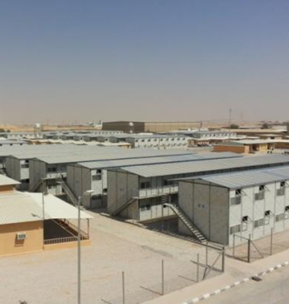 Easy Assembly Sandwich Panel House Ideal for Oil Gas Field Worker Temporary Accommodation