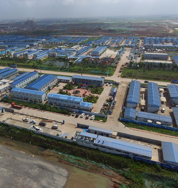 Construction Site Labor Camp