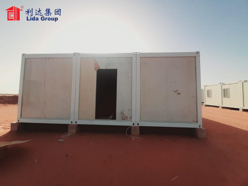 Mobile Flat Pack Fold Prefabricated Building Modular Shipping Office Container Steel Structure Prefab Modular Movable Foldable Portable House