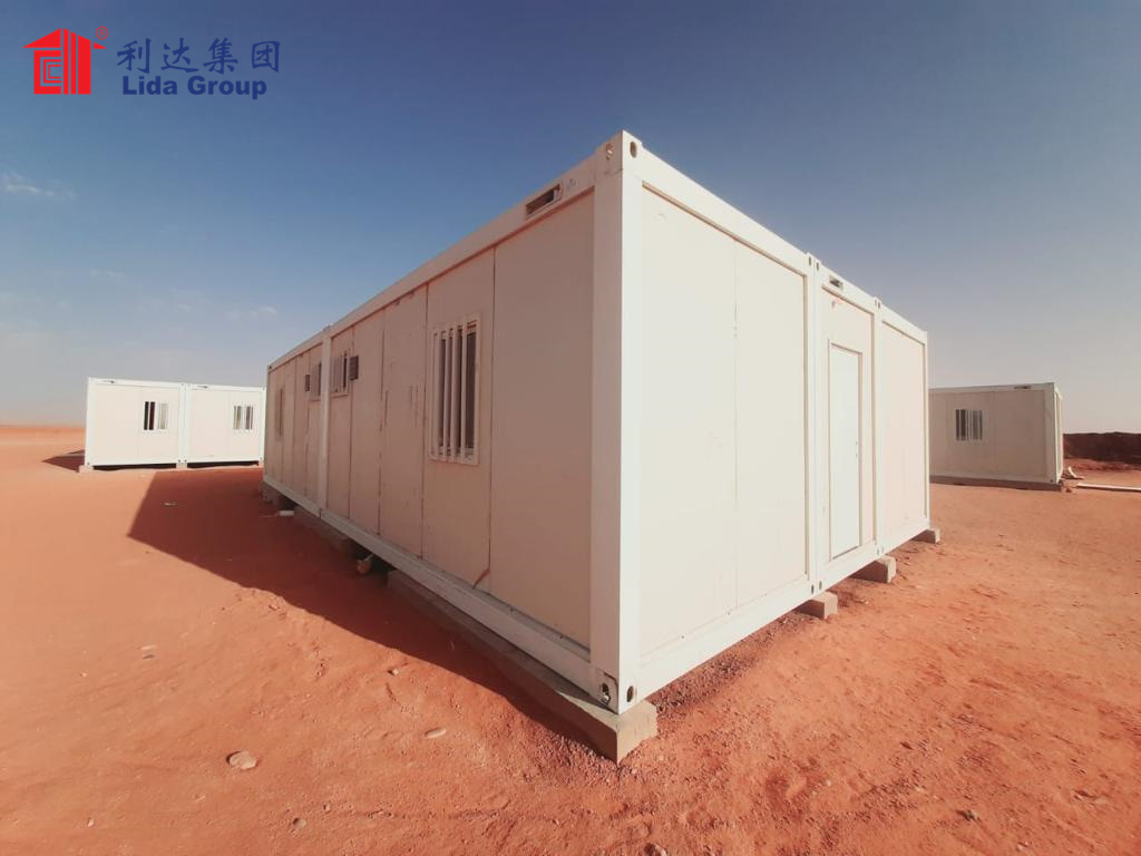 Economic Fast Construction Light Steel Frame Prefab Portable Container House Labor Camp
