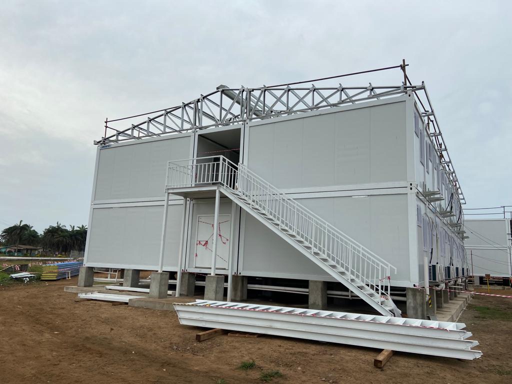 Prefabricated Prefab Modular Light Industry Commercial Container Construction Building for Living