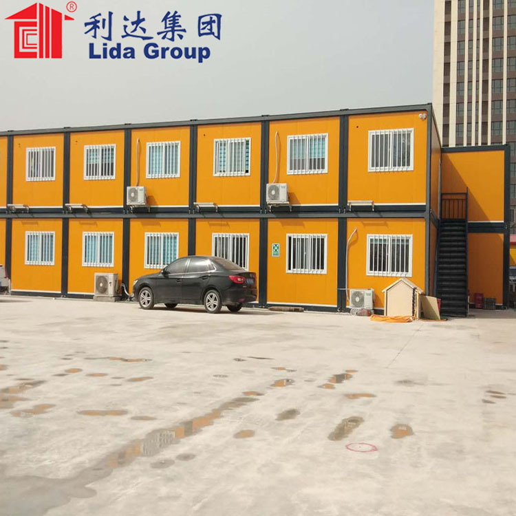 Factory Supply New Design Container House Flat Packed Prefabricated Container Building