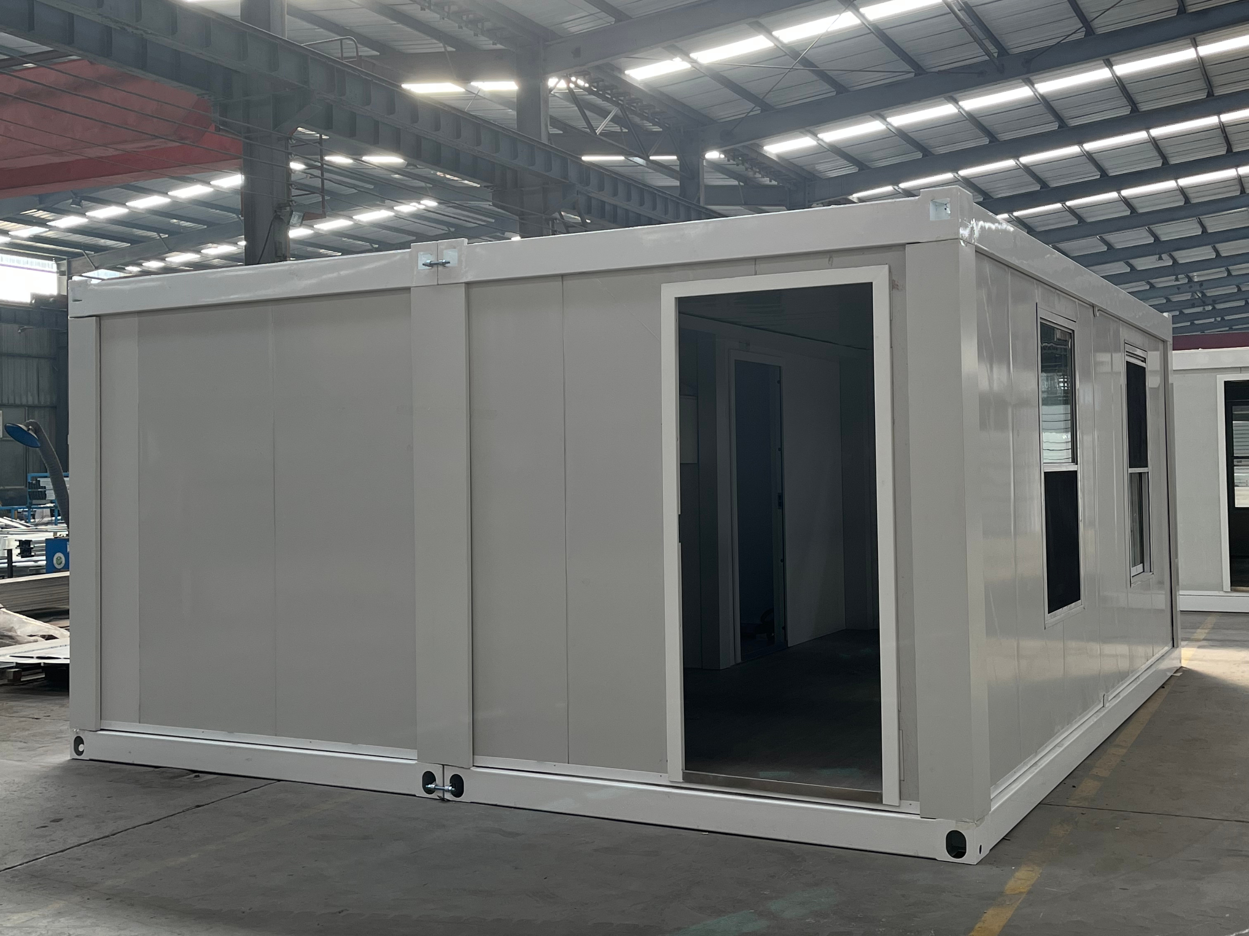 Prefabricated House Factory Price Flat Pack Folding Building Shipping Luxury Office Portable Mobile Modular Prefab Container House