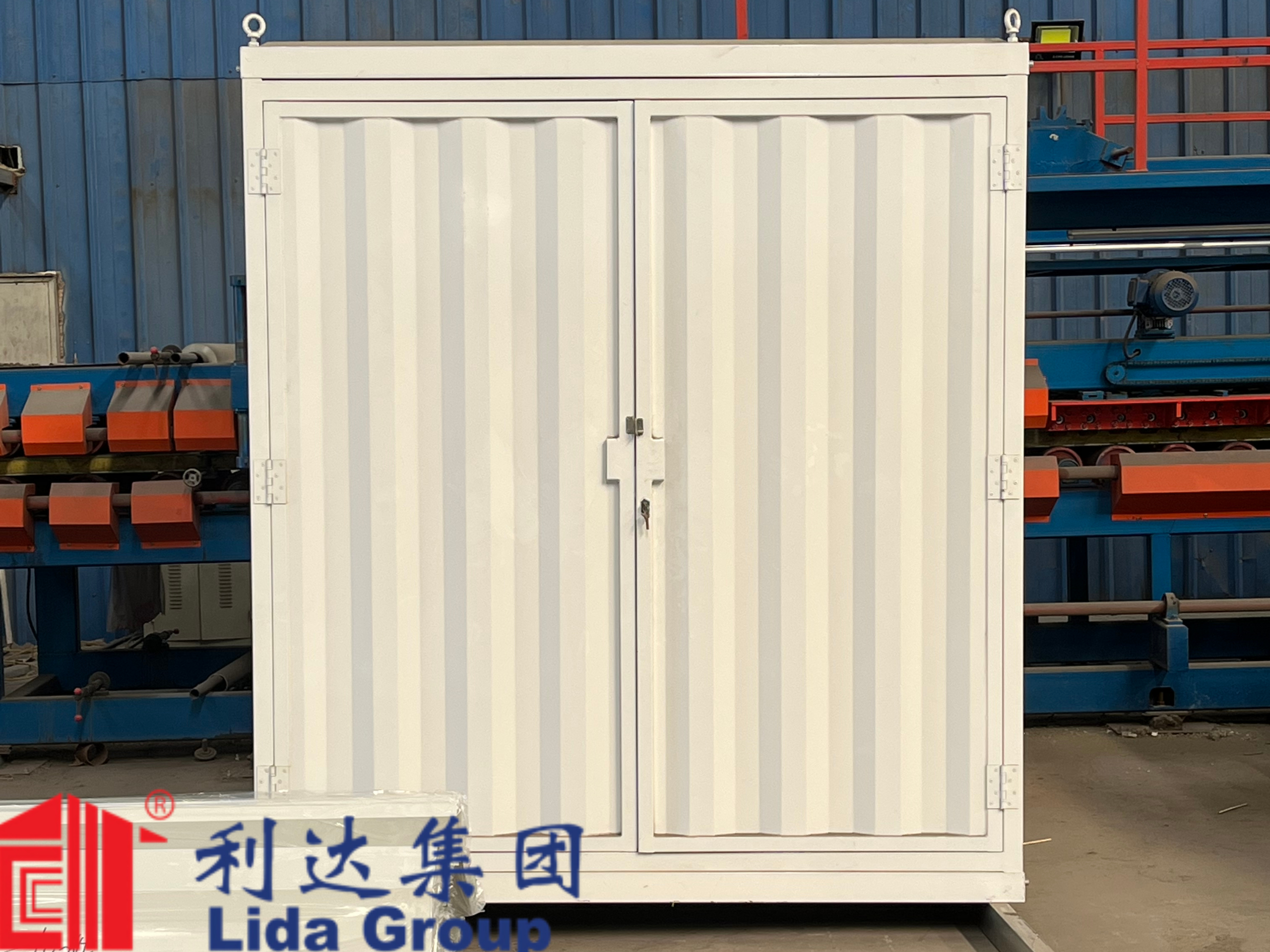 Sandwich Panel Light Steel Folding Tiny Container House for Worker Dormitory Shipping Container House