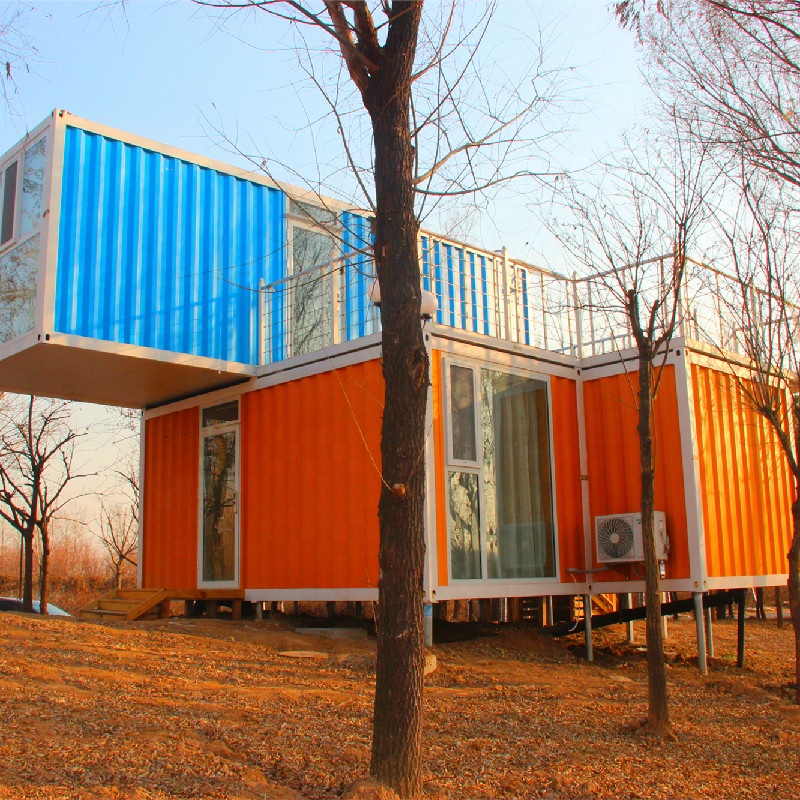 Temporary Offices Portable Prefabricated Houses Shipping Container House Prefab Extendable House Mobile Container House