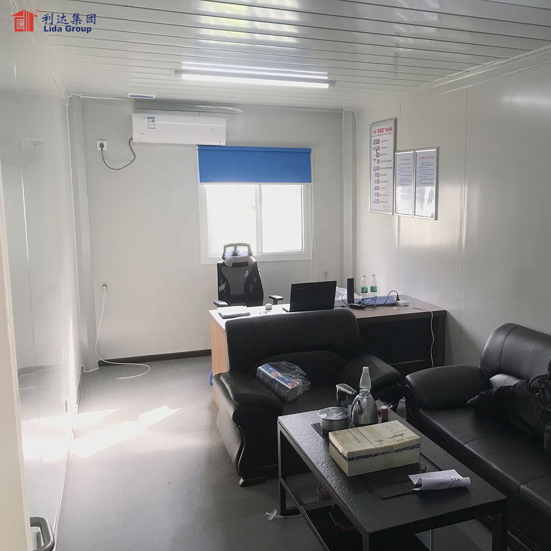Factory Supply Low Cost Lida Modified Shipping Container House Temporary Modular Prefab Building