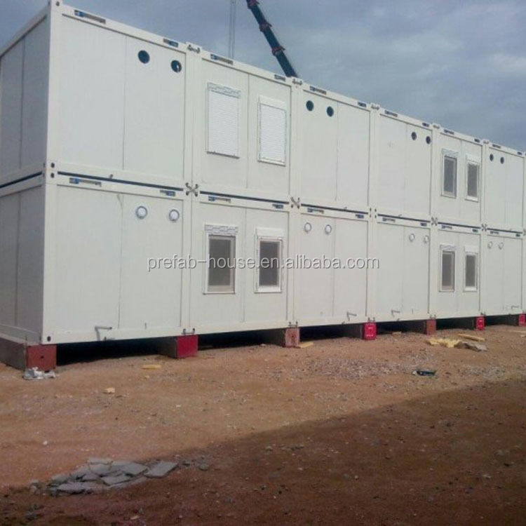 Professional 2 Floor Modern Designed Prefabricated Mobile Modular Homes Prefab Container House with Decoration