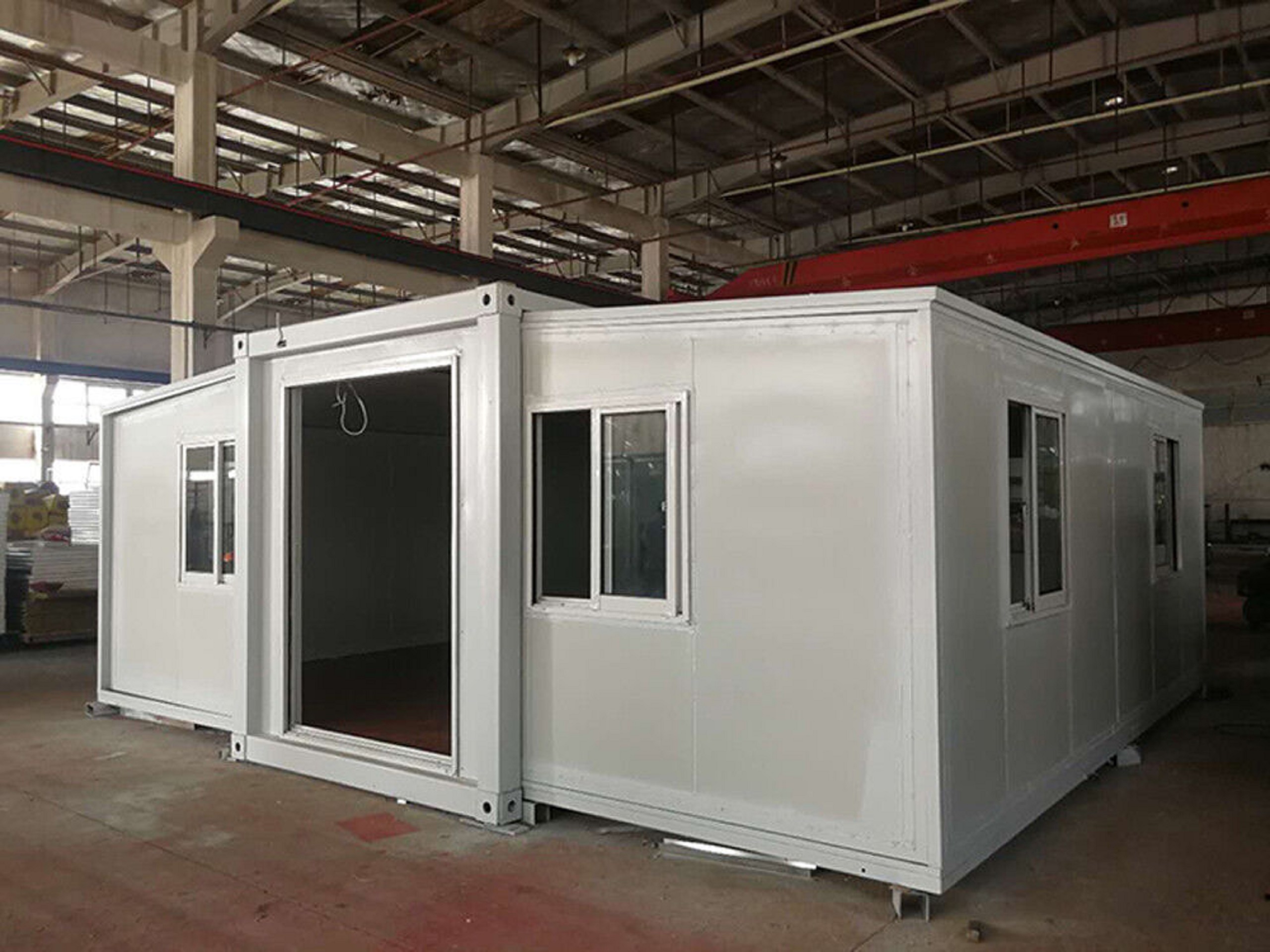 Fast Install Prefab Portable Movable Mobile Economic Expandable Modular Flat Pack Prefabricated Container House
