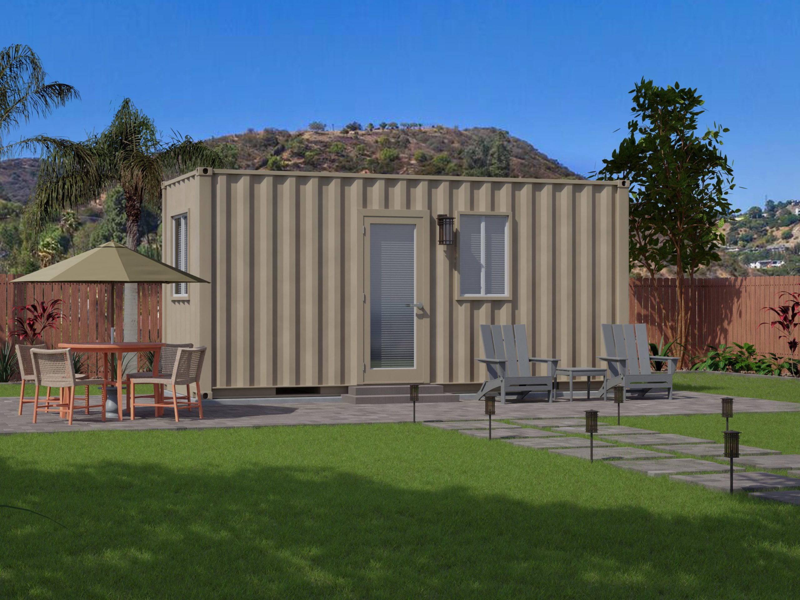 Architect Designed Double Storey Prefab Modern Luxury Modular Building Steel Shipping Portable Prefabricated Camp Home Construction Container House