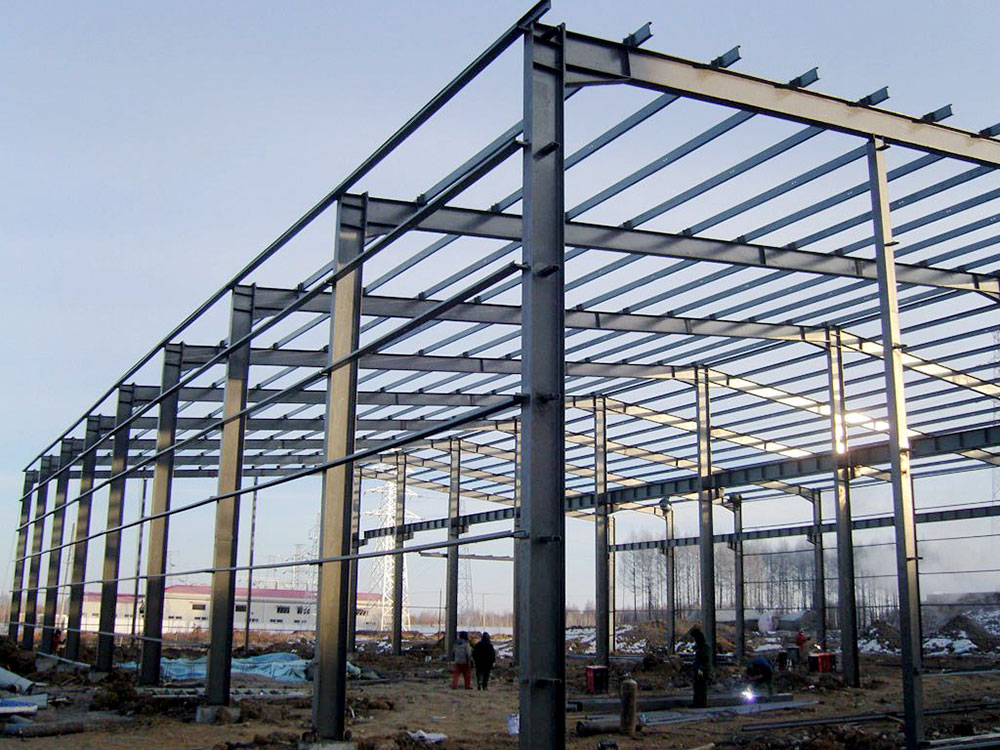 Prefabricated Steel Structure Construction High Rise Pre Engineered Warehouse Building Prefab Industrial Metal Building China Factory Price