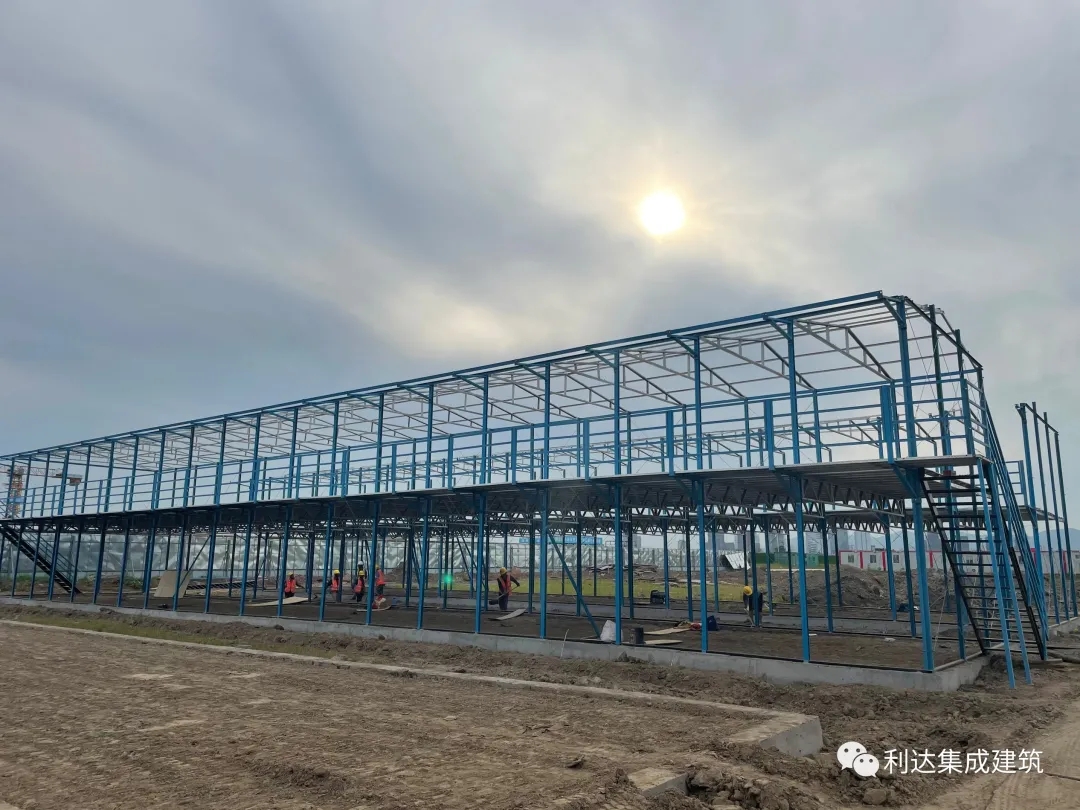 Prefabricated Steel Structure Construction High Rise Pre Engineered Warehouse Building Prefab Industrial Metal Building China Factory Price