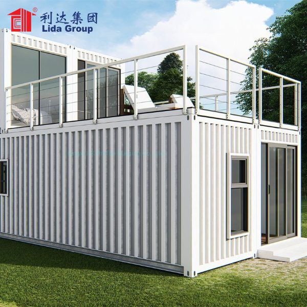 Factory Supply Low Cost Lida Modified Shipping Container House Temporary Modular Prefab Building