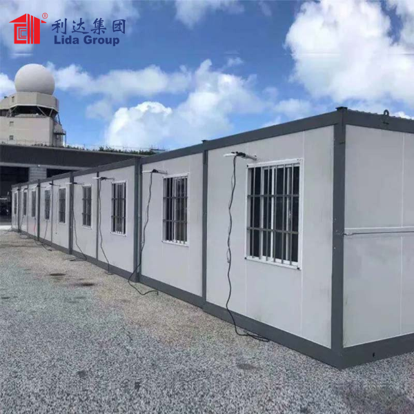 Movable Modular Prefab Portable Homes Fully Furnished Luxury Living Steel Sandwich Wall Panel Prefabricated Container House