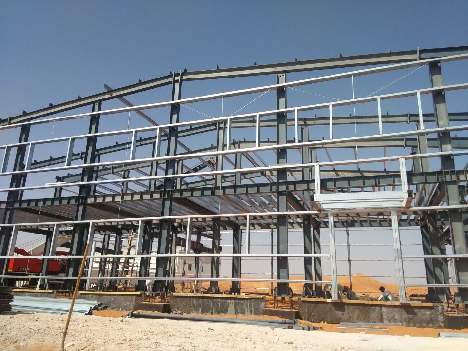 Prefabricated Steel Structure Construction High Rise Pre Engineered Warehouse Building Prefab Industrial Metal Building China Factory Price