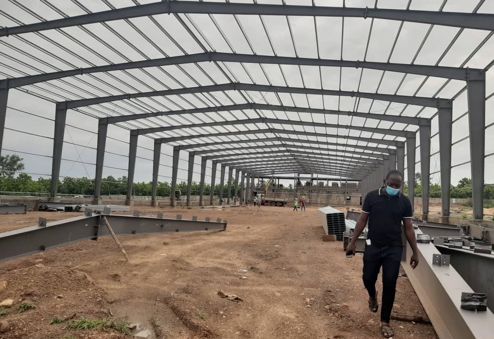 China Prefabricated Steel Structure Building, Steel Structure Warehouse Hangar Building, Steel Structure Storage Building