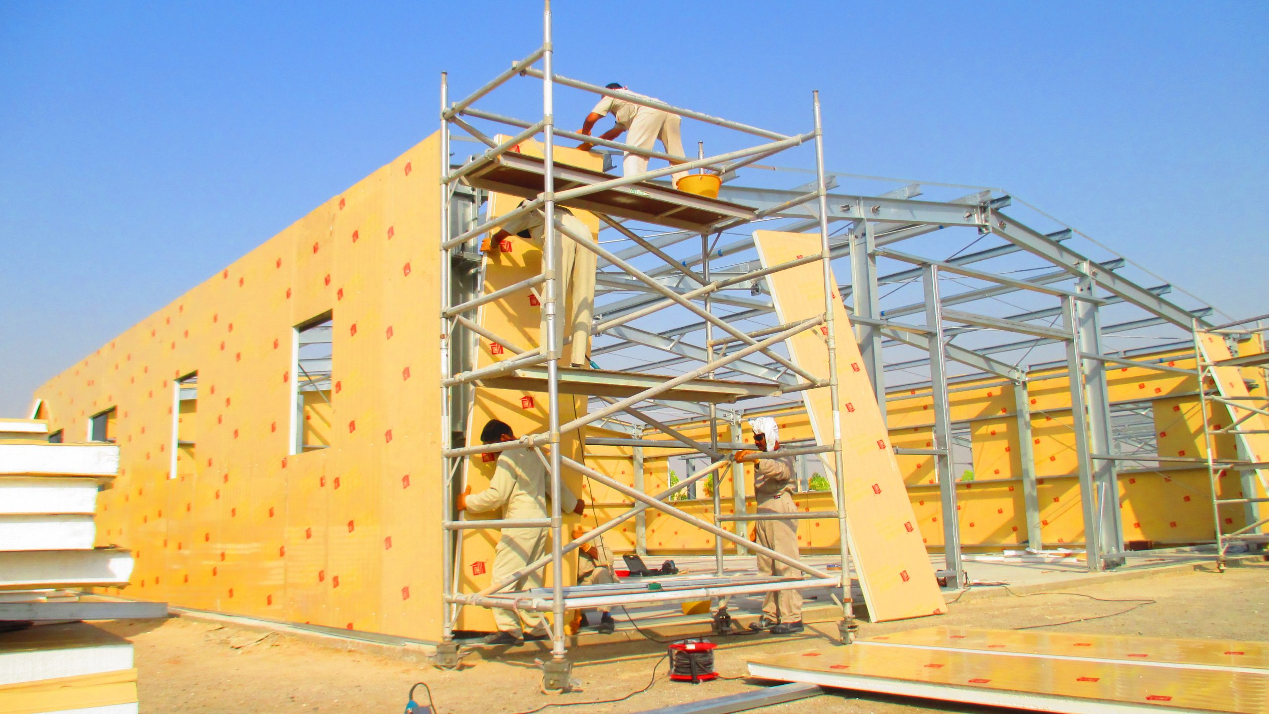 Discount Prefabricated Modular Light Industry Commercial Metal Steel Structure Frame Workshop Construction Building