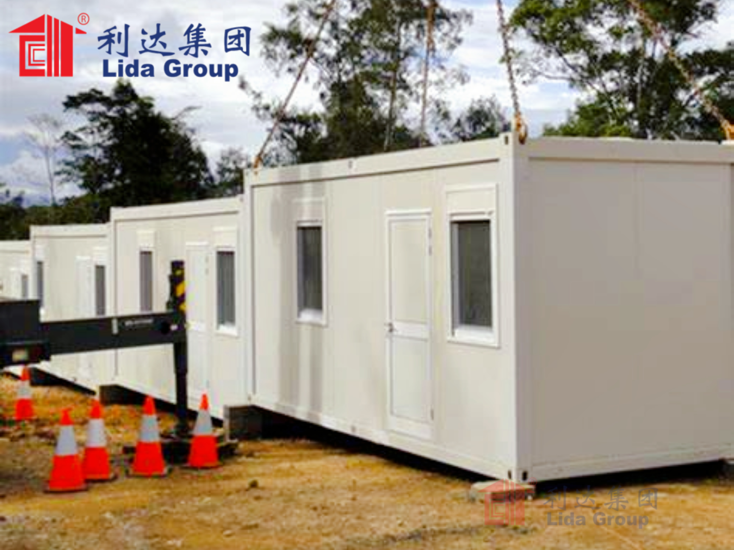 Lida group is a leading manufacturer in China for temporary camp building with prefabricated buildings and container houses.