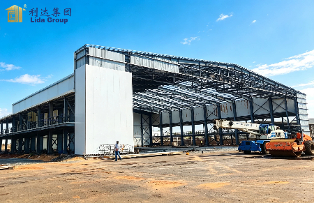 Steel Hangar Construction Project in Africa