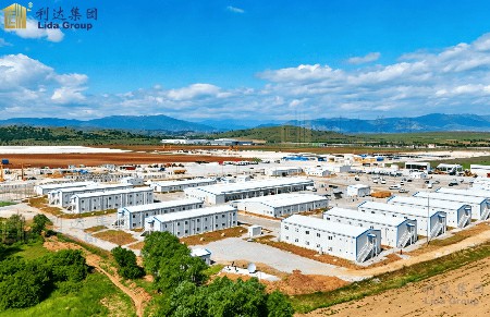 Steel Structure Camp Project in Europe by Lida Group