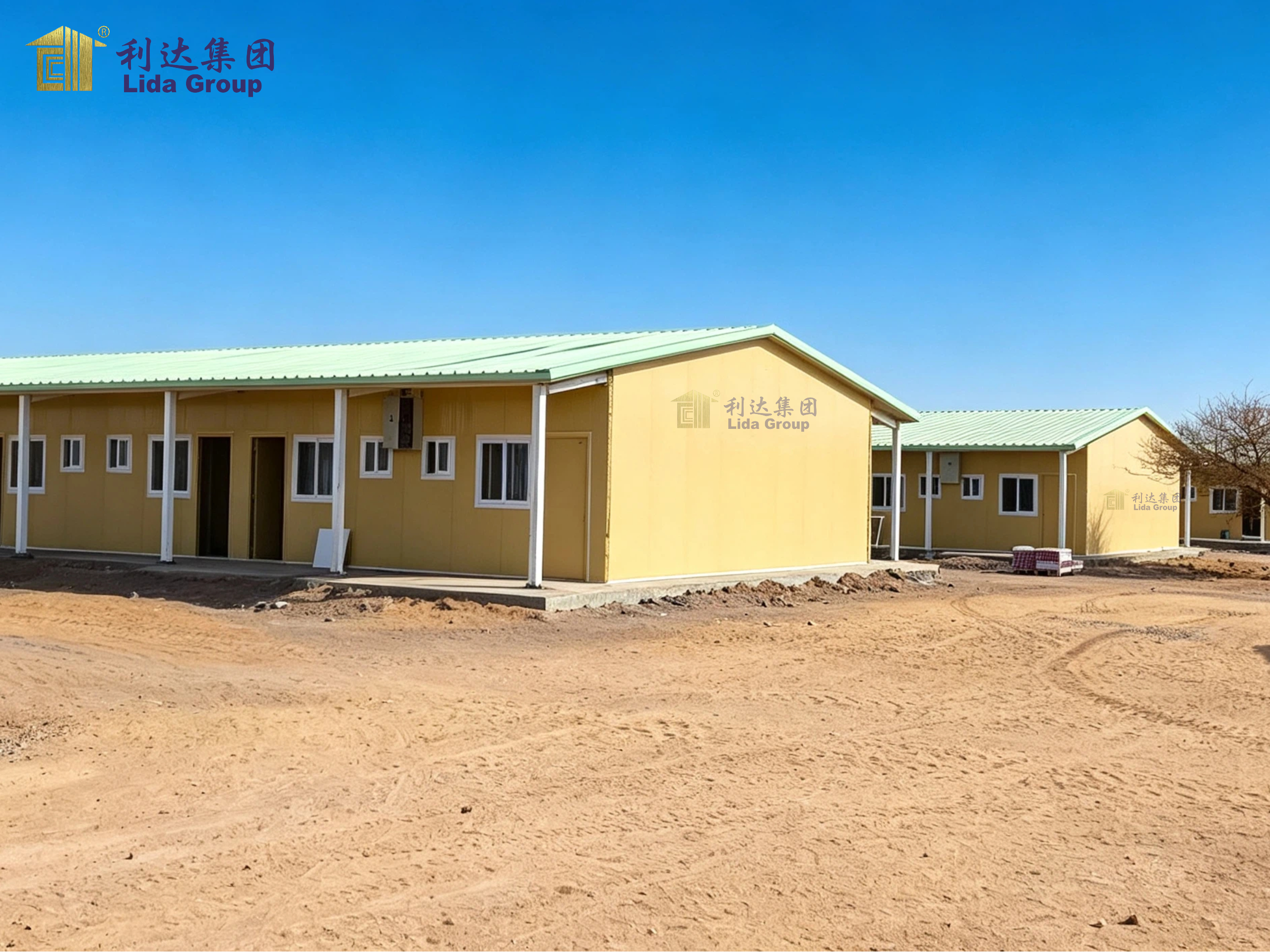 Prefab Accommodation House | Modular Temporary Living Camp for Staff & On-Site Residence