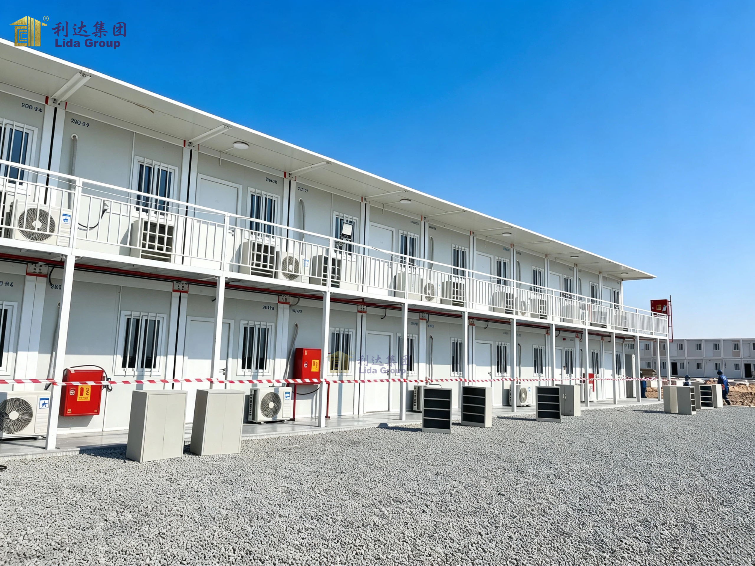Integrated Container Camp Solution for Comprehensive Project Support