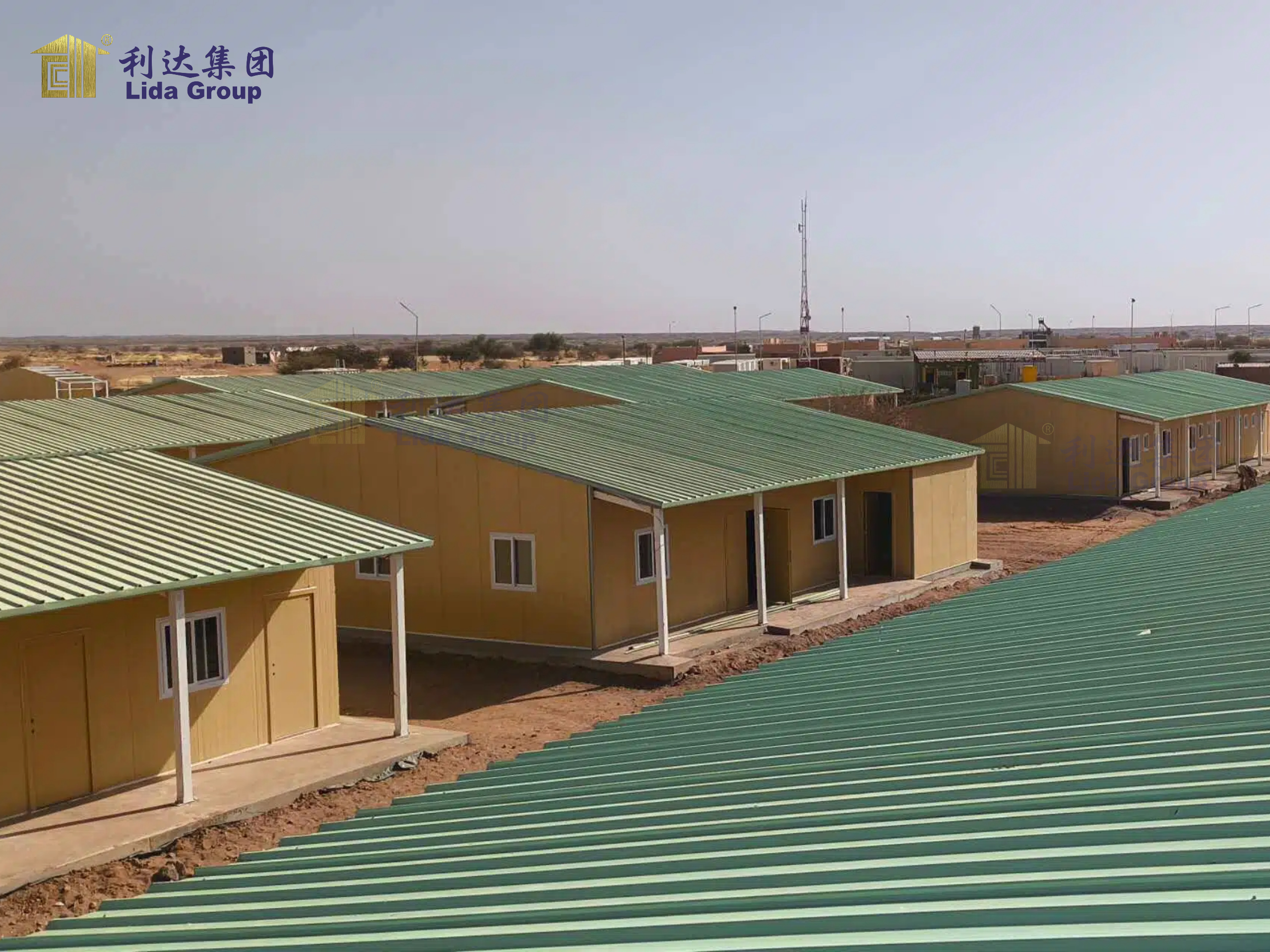 Integrated Modular Dormitory: Catering, Accommodation, Office, Bathrooms & Security in One Solution