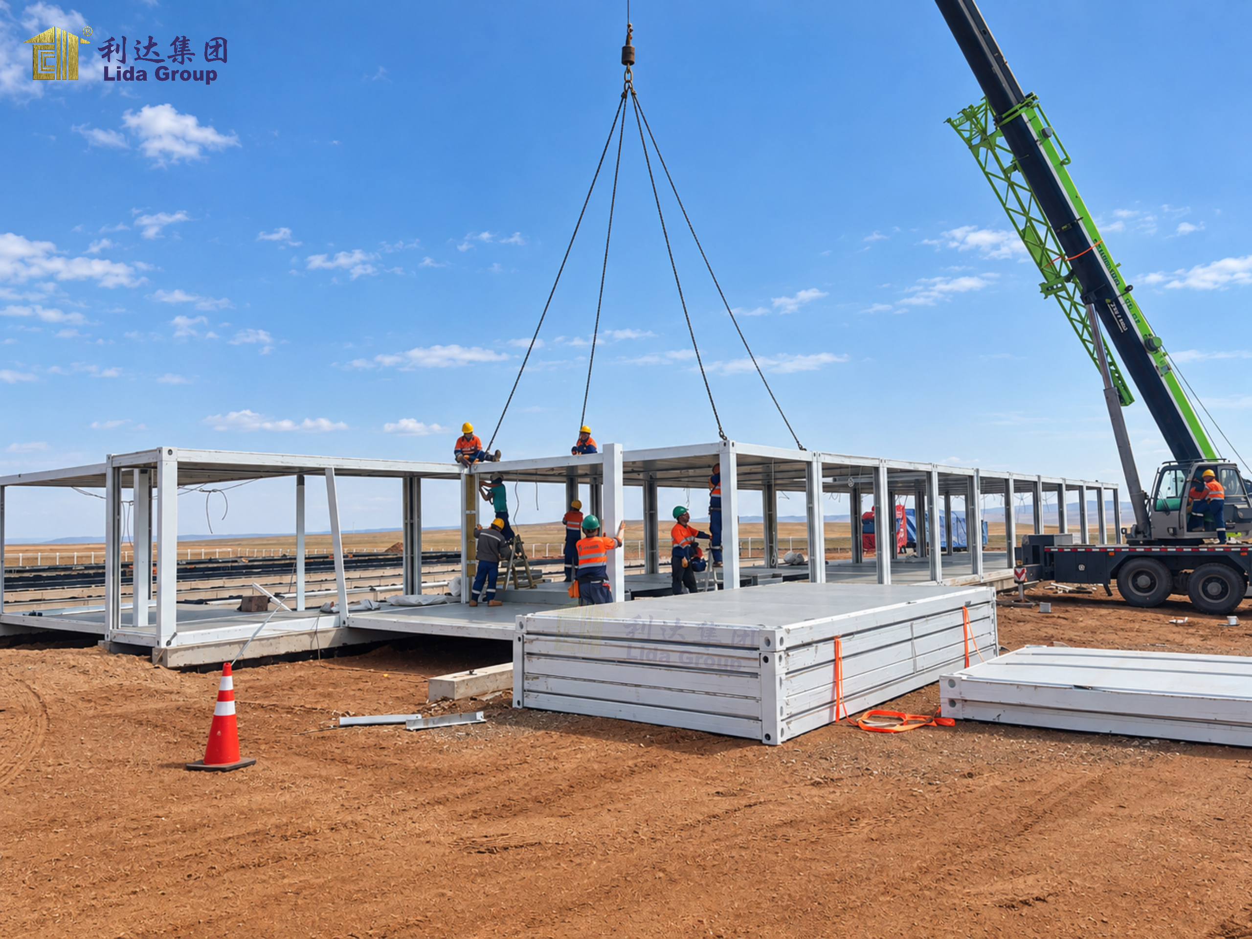 Integrated Container Worker Camp | All-in-One Modular Temporary Accommodation