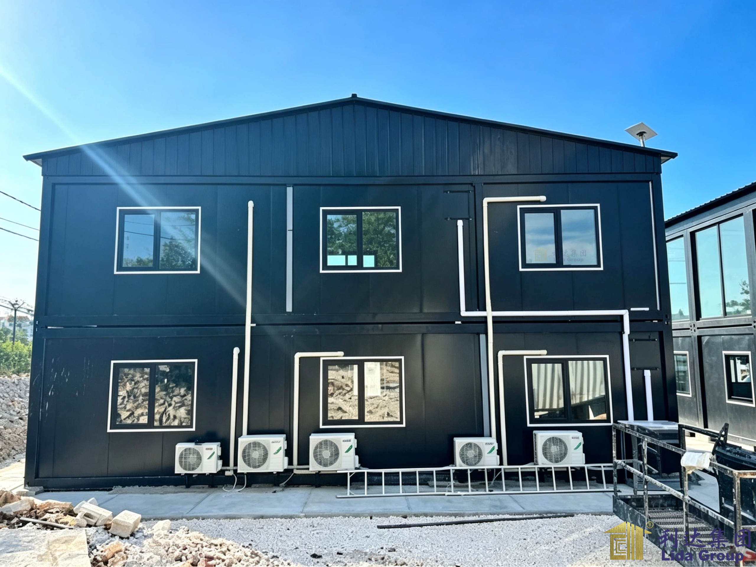 Integrated Container Accommodation Project for Complete Site Facilities