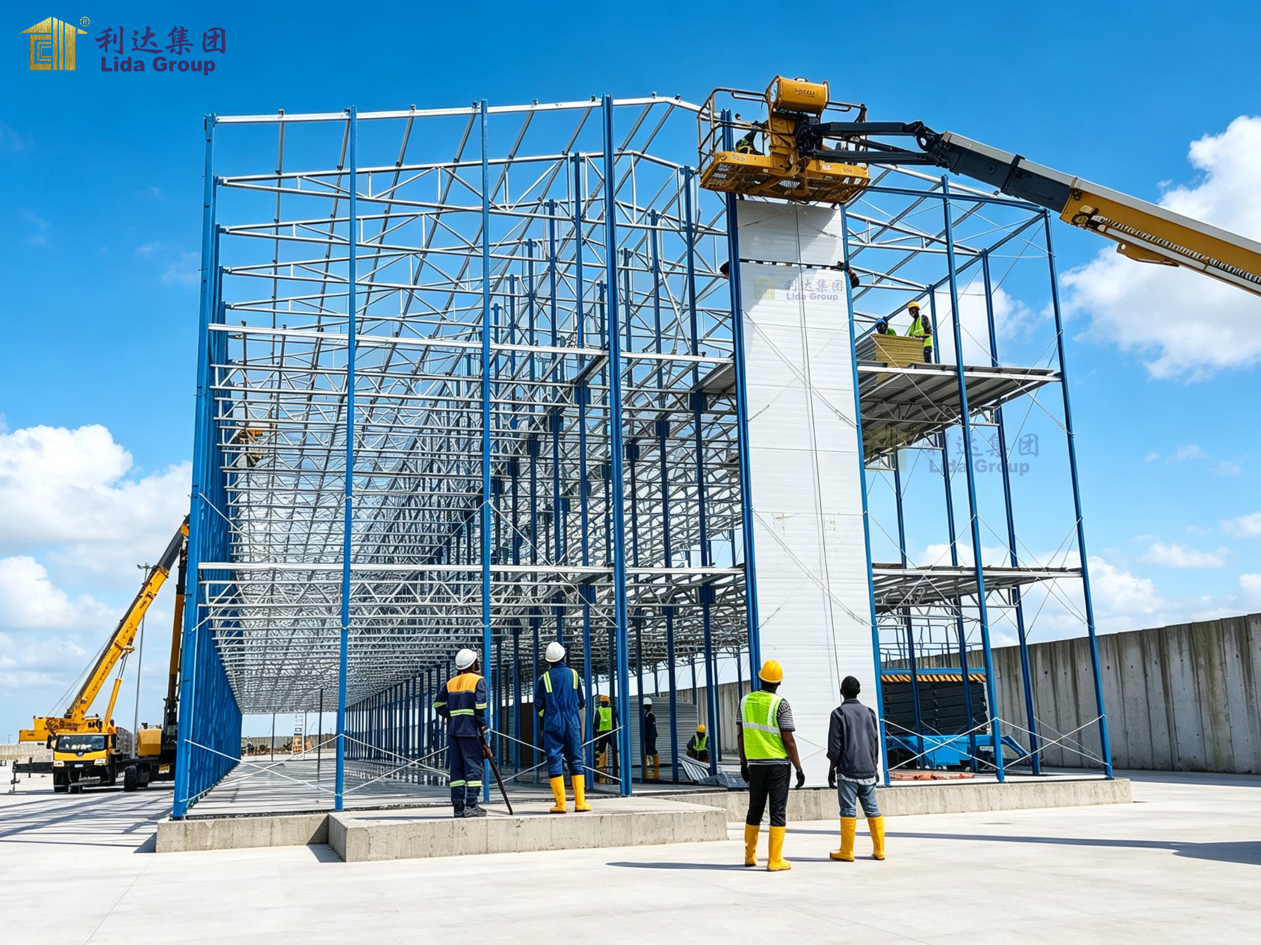 Integrated Steel Structure Factory Project | Workshop, Office & Supporting Facilities