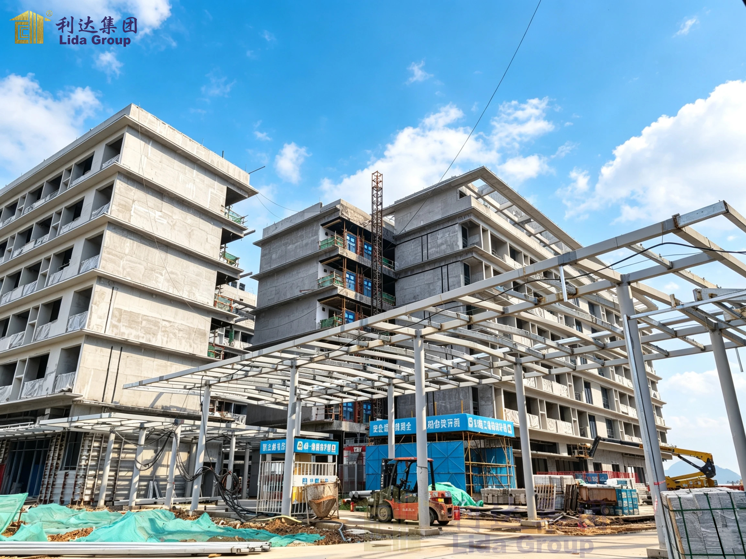 Lida Group develops customizable galvanized steel structure building system for affordable durable housing addressing rural farm families' evolving accommodation needs