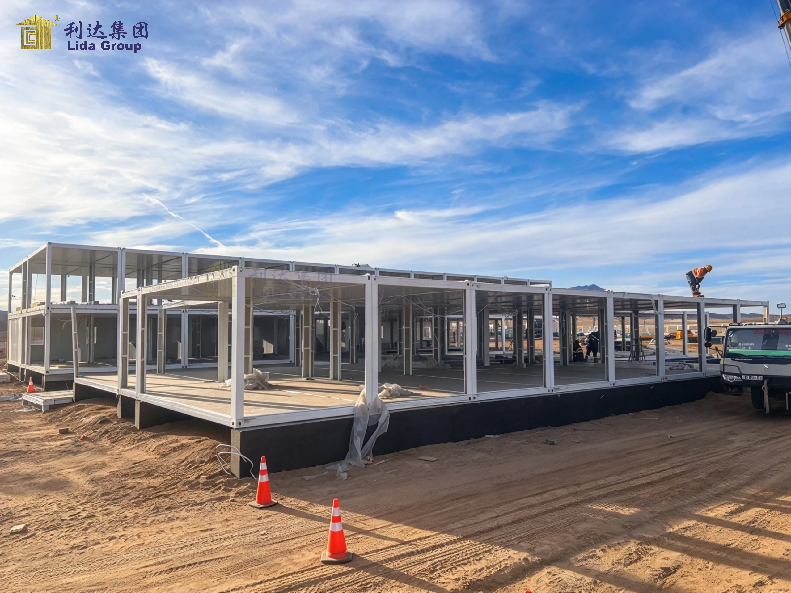 Integrated Container Worker Camp | All-in-One Modular Temporary Accommodation