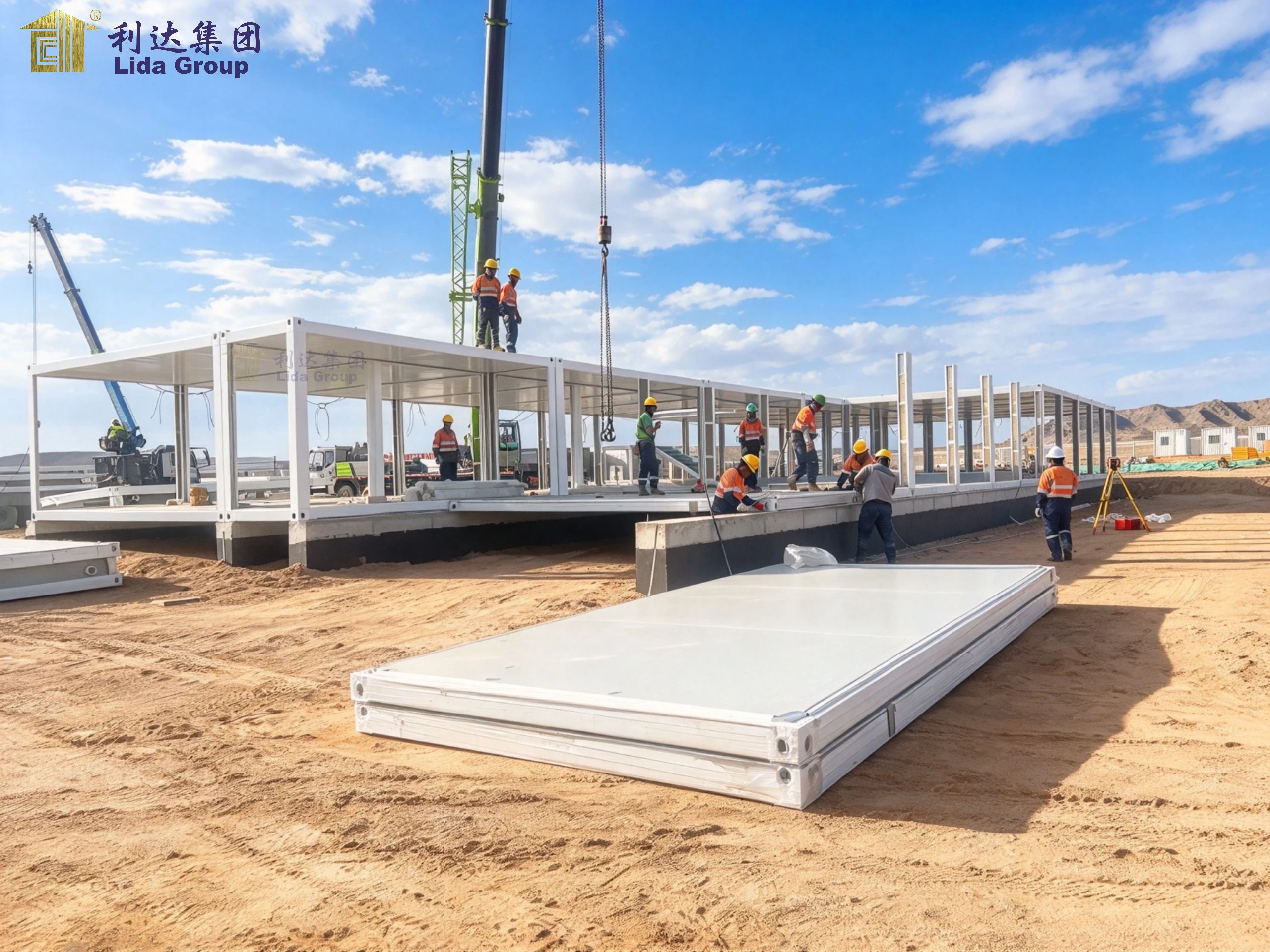 Integrated Container Worker Camp | All-in-One Modular Temporary Accommodation