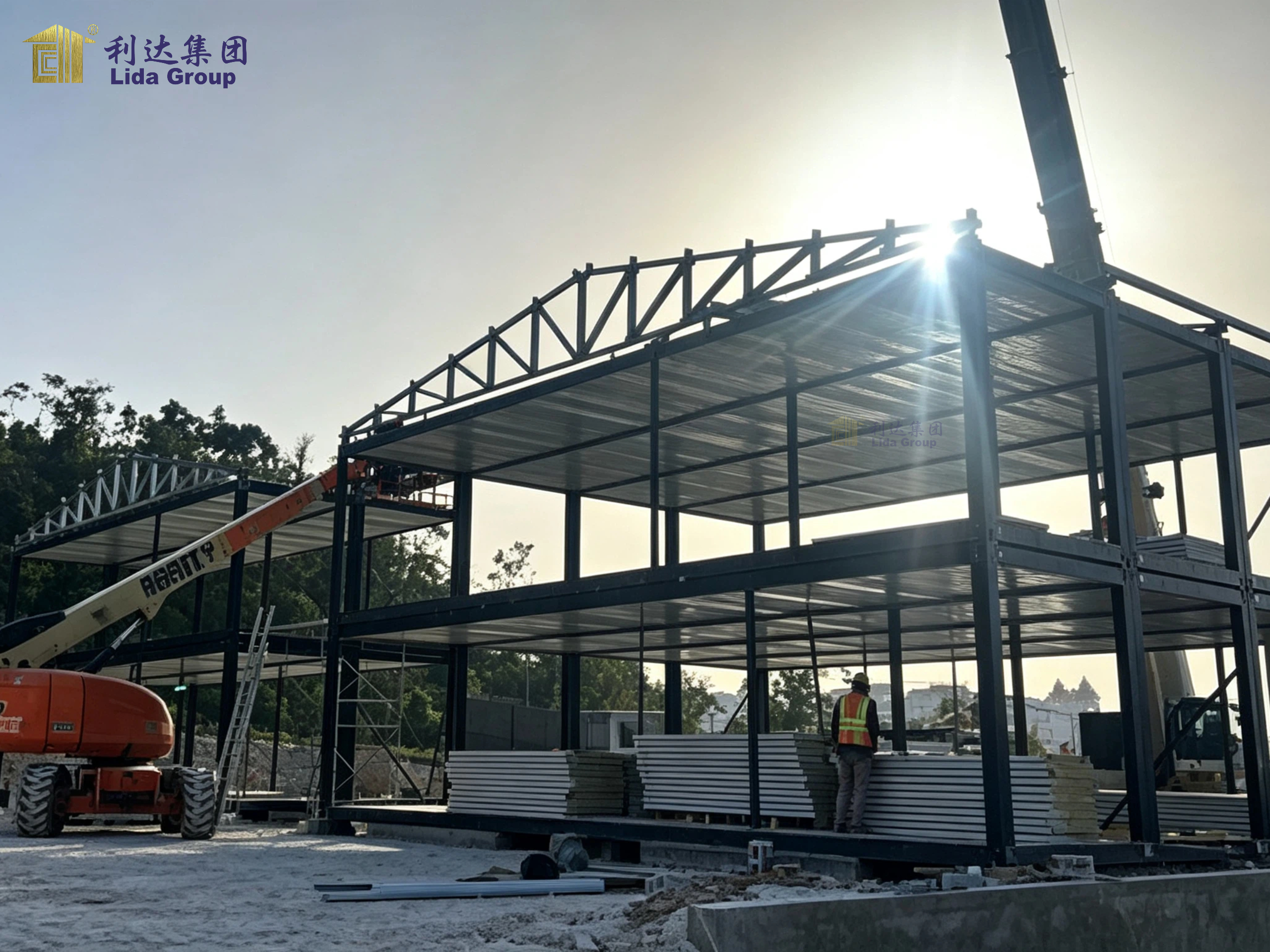 Integrated Container Accommodation Project for Complete Site Facilities