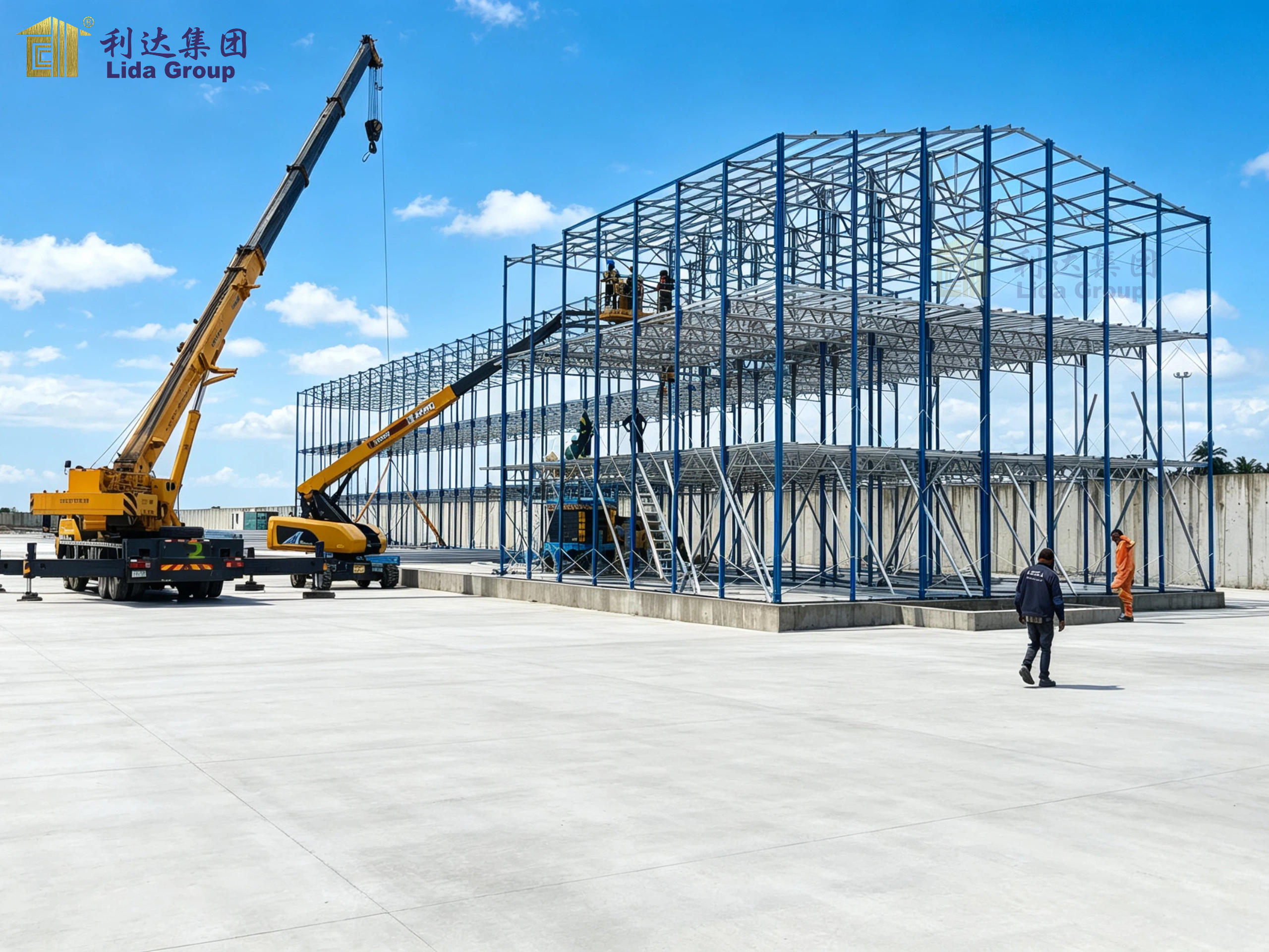 Integrated Steel Structure Factory Project | Workshop, Office & Supporting Facilities
