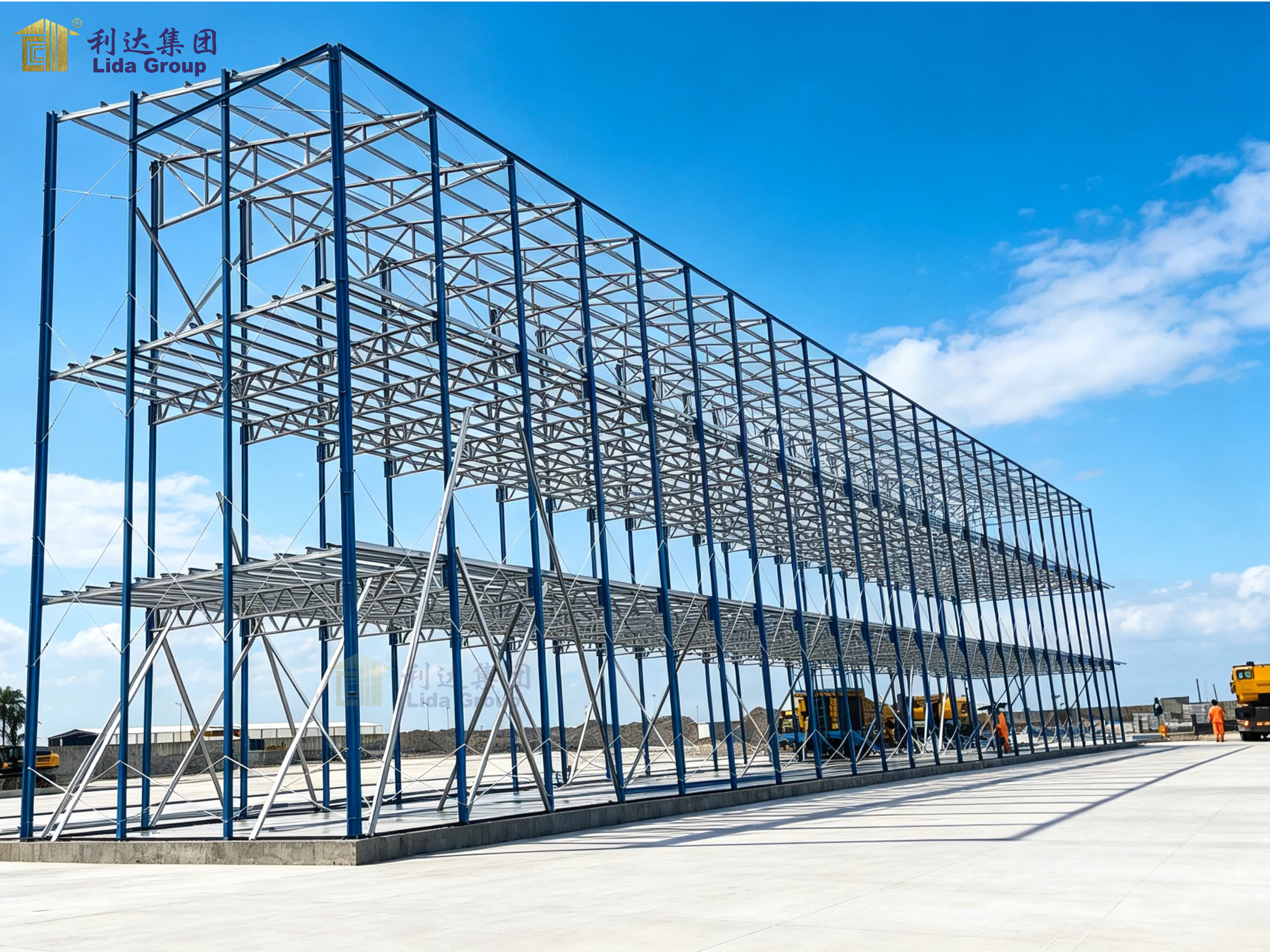 Integrated Steel Structure Factory Project | Workshop, Office & Supporting Facilities