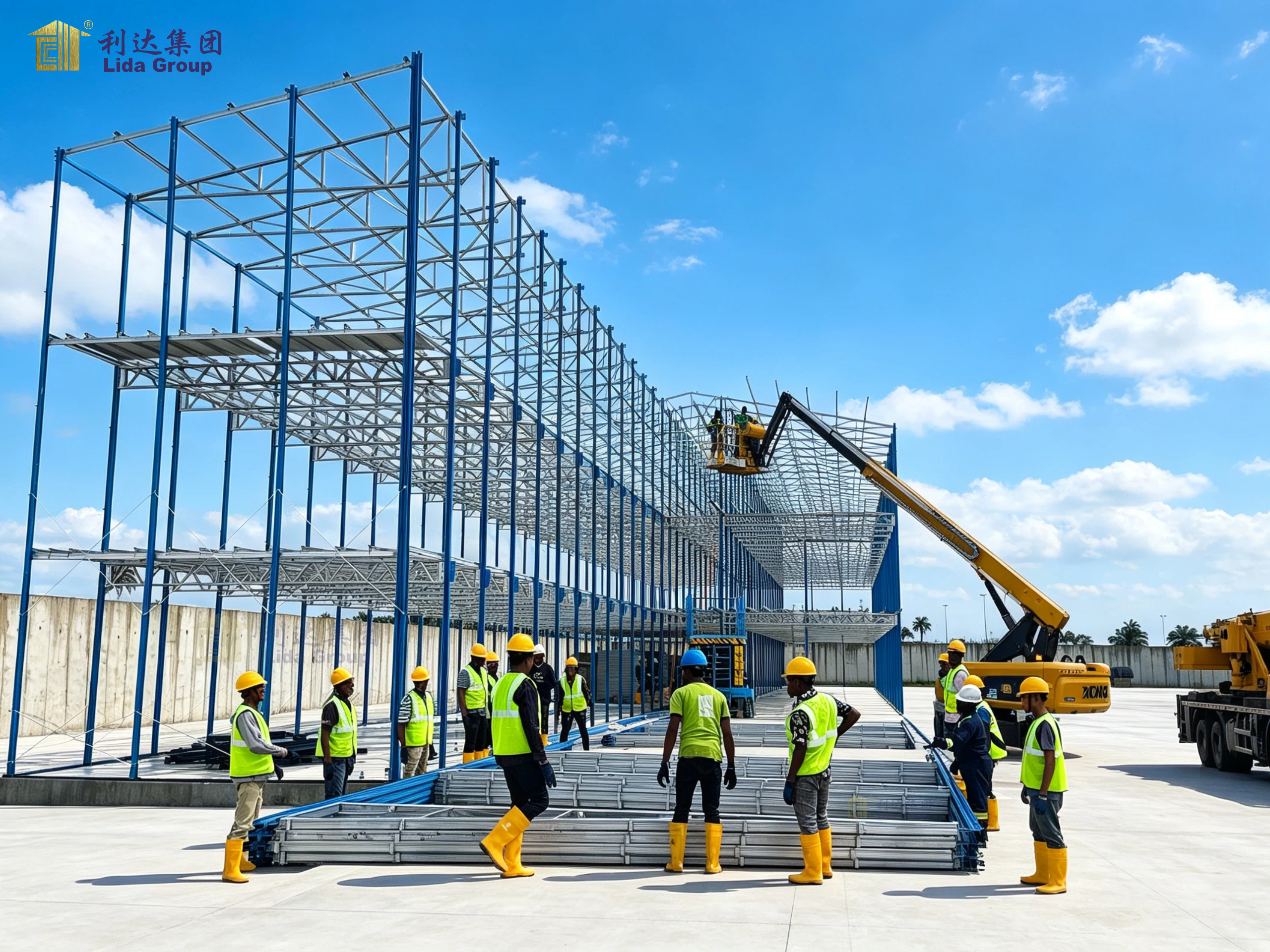 Integrated Steel Structure Factory Project | Workshop, Office & Supporting Facilities