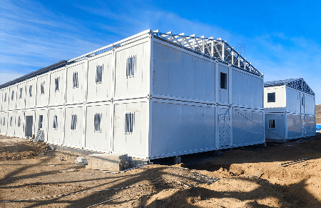 Mongolia Container House Project Nears Completion with 150 Units Installed